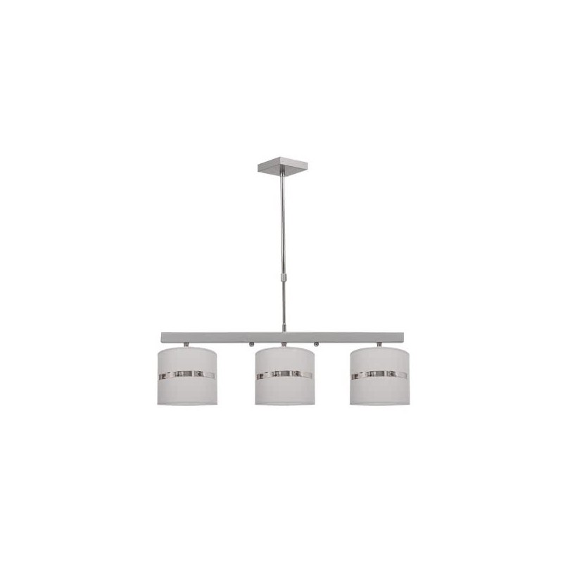 Lámpara Caribe gris 3xE27 Fabrilamp